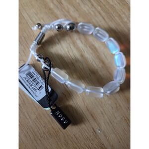 NWT NOGU Mermaid Glass Bracelet